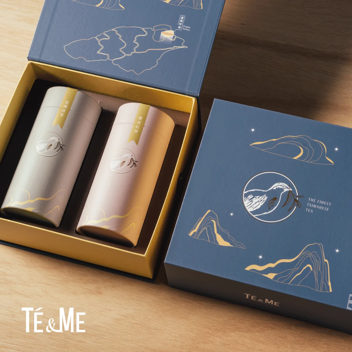 teandme-遇見坪林-雙罐茶葉禮盒-台灣茶伴手禮 teandme-遇見坪林-雙罐茶葉禮盒-台灣茶伴手禮